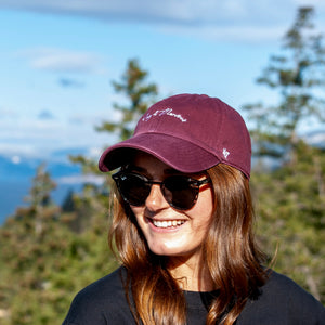 Burgundy Cap