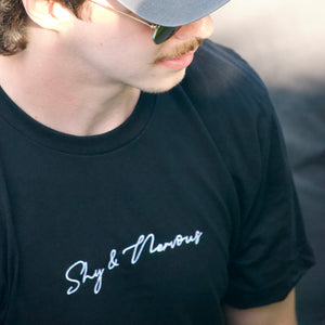 Straight SN Black Tee