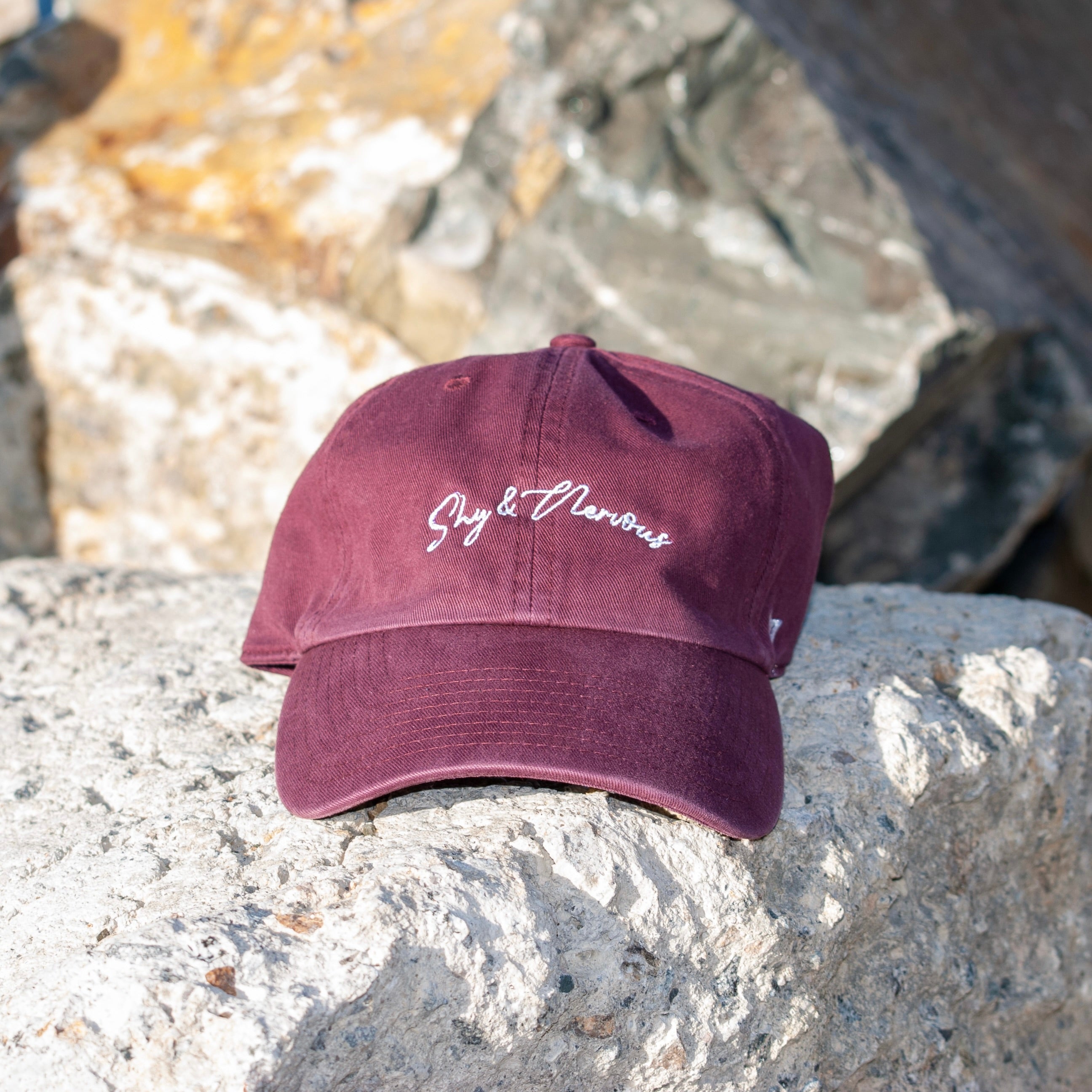 Burgundy Cap