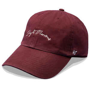 Burgundy Cap